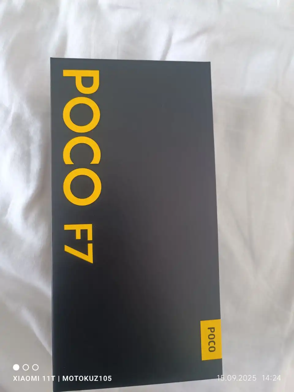 Продам новый телефон Poco F7 Black