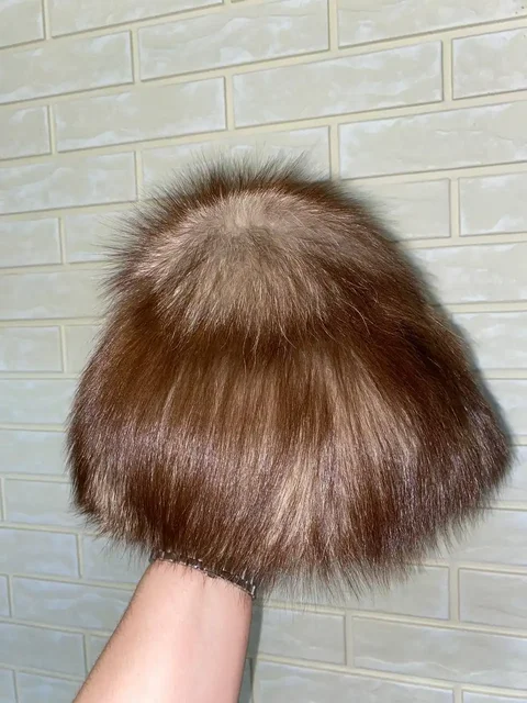 Меховая шапка чернобурка размер 56-57 - Женская одежда в Калининград