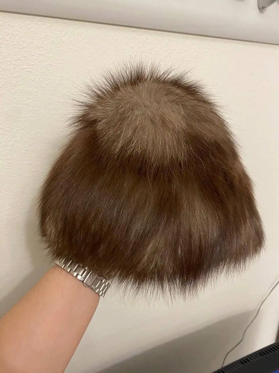 Меховая шапка чернобурка размер 56-57 - Головные уборы (Одежда) в Калининград