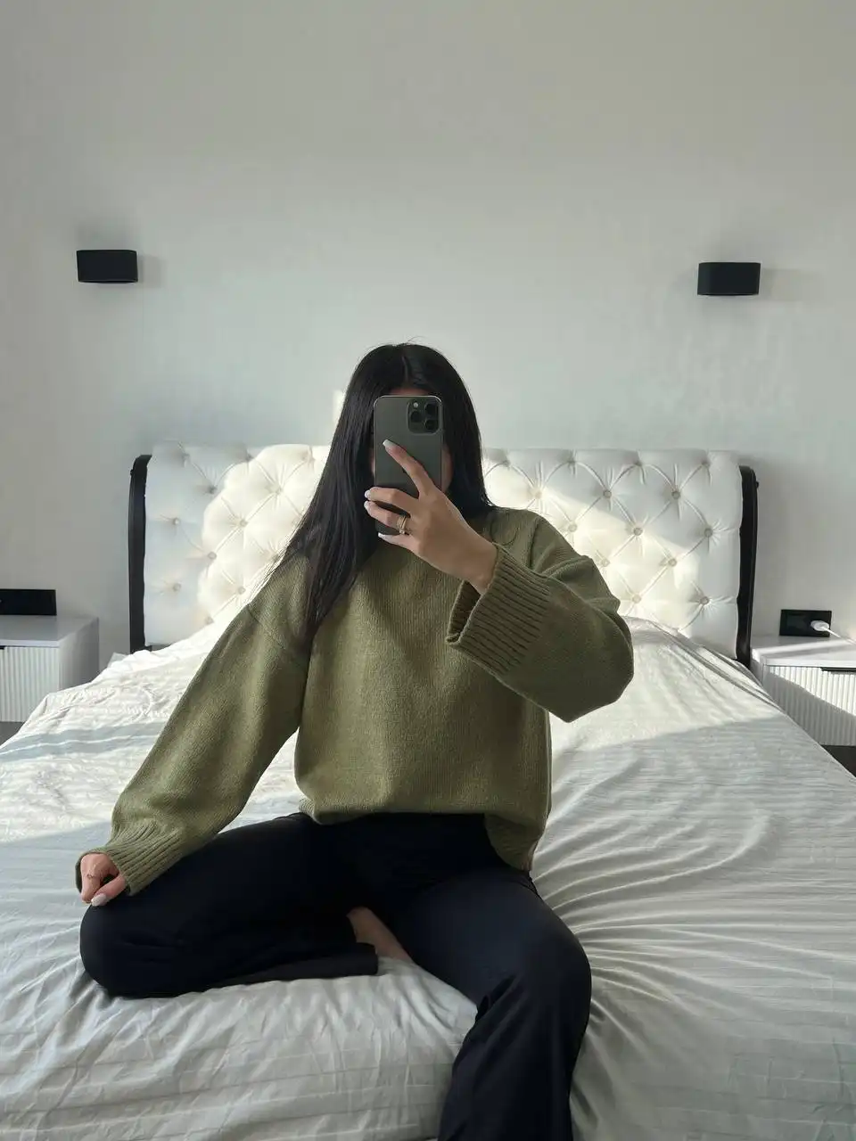 Женский свитер турецкой вязки One-Size (42-48) - Одежда в Калининград