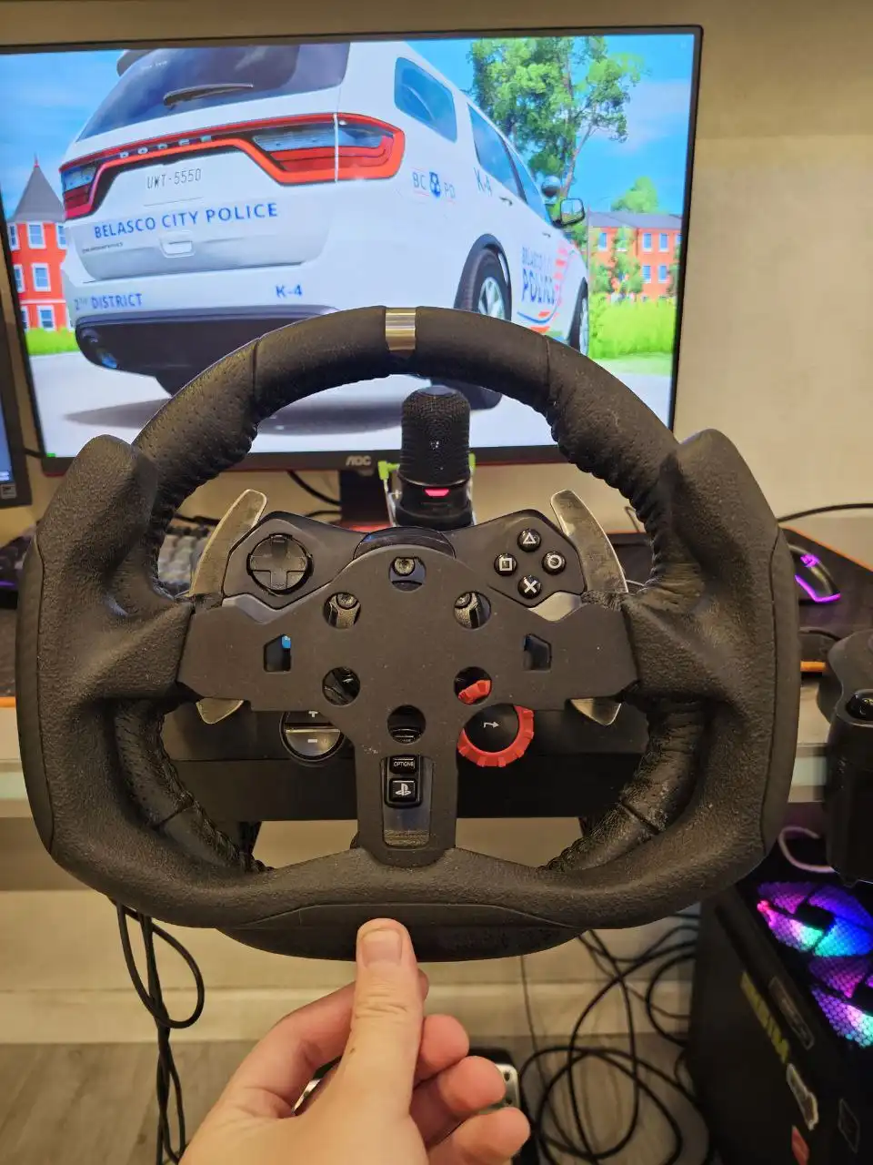 Продам руль Logitech G29 с штурвалом и шифтером - Игровые контроллеры (Электроника) в Калининград