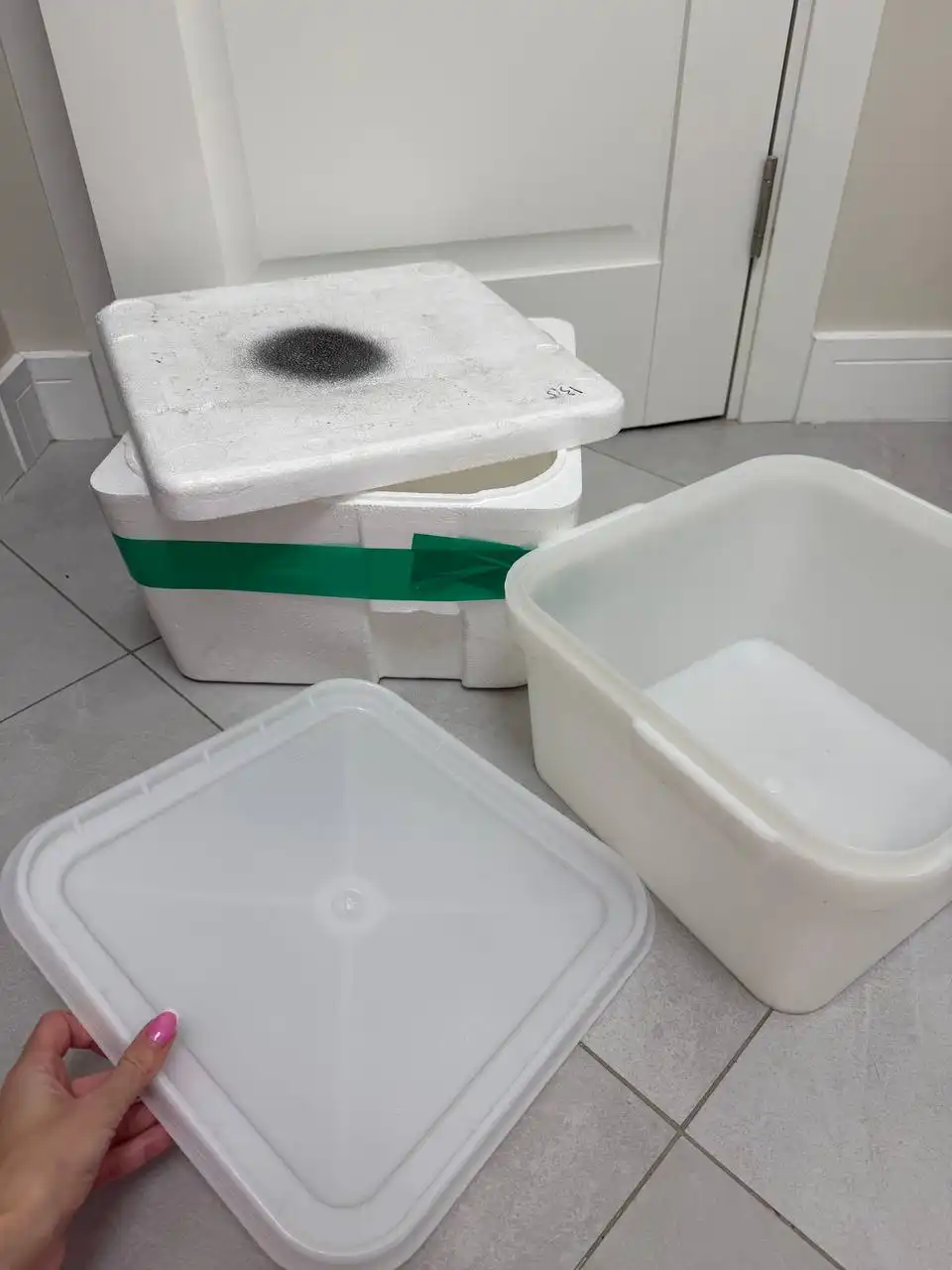 Кубоконтейнеры б/у пищевые для хранения - Барахолка в Калининград