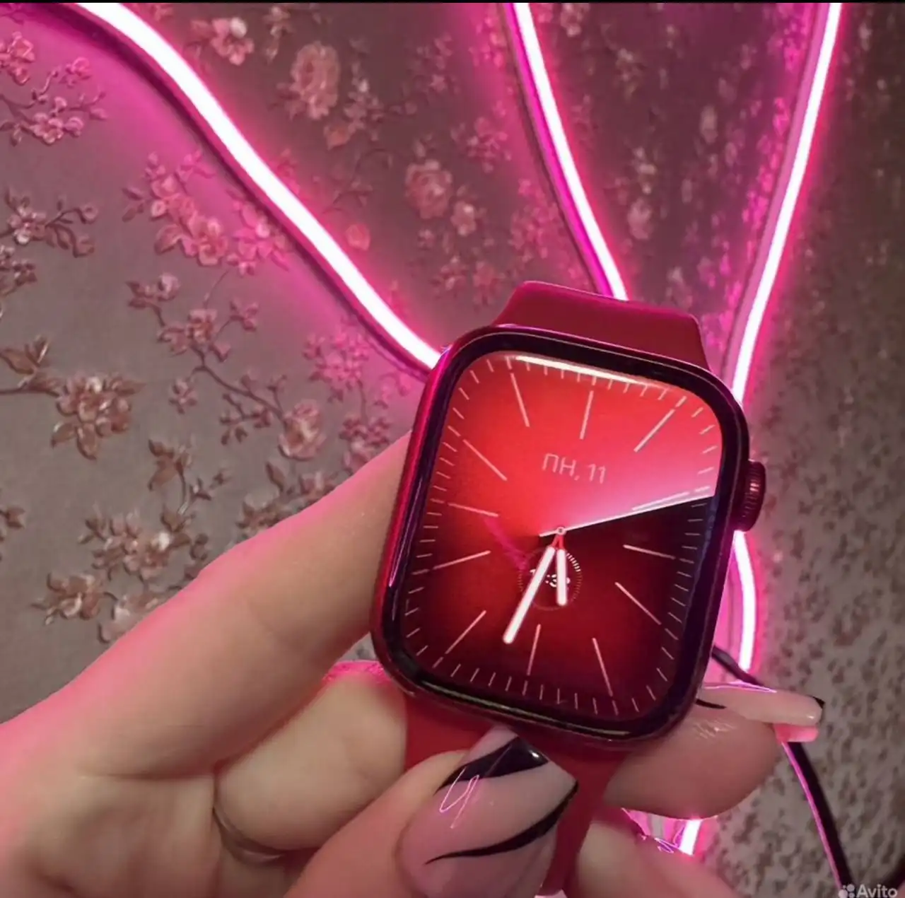 Продам Apple Watch Series 7 41mm, алюминий (PRODUCT) RED - Часы (Электроника) в Зеленоградск