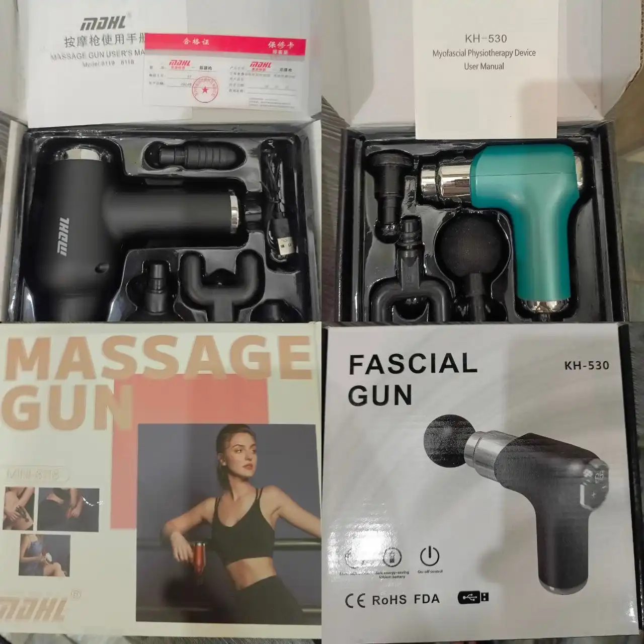 Продажа перкуссионных массажёров для тела - Массажёры (Красота и здоровье) в Калининград