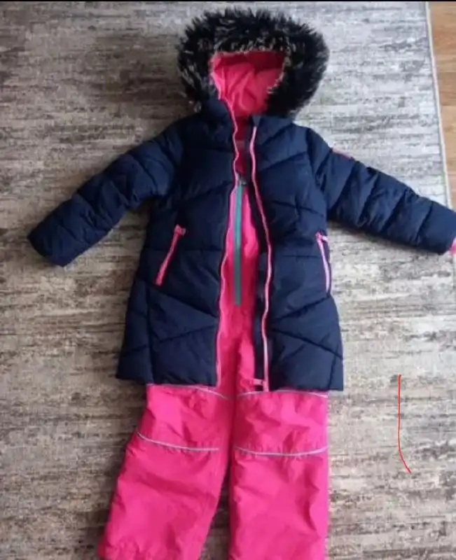 Куртка зимняя с комбинезоном для девочки - Детская одежда (Одежда) в Калининград