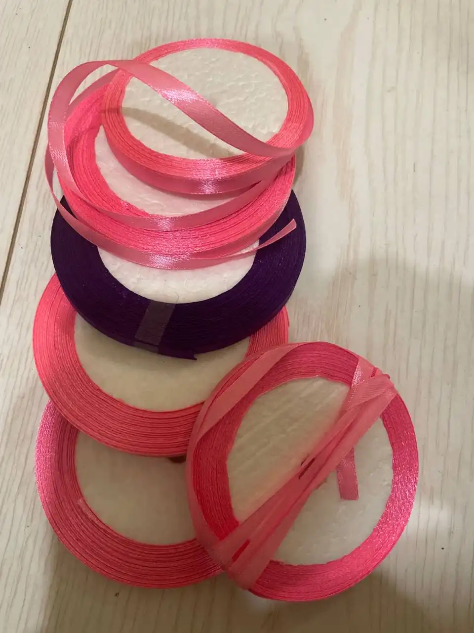 Ленточки фиолетовые и розовые - Творчество и рукоделие (Хобби и отдых) в Калининград