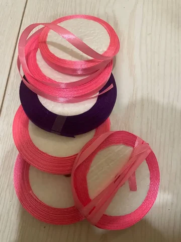 Ленточки фиолетовые и розовые - Ролики/коньки в Калининград