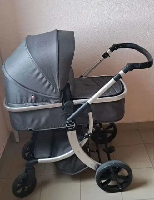 Коляска трансформер Aimile Original New Silver 2 в 1 - Мебель детская в Калининград