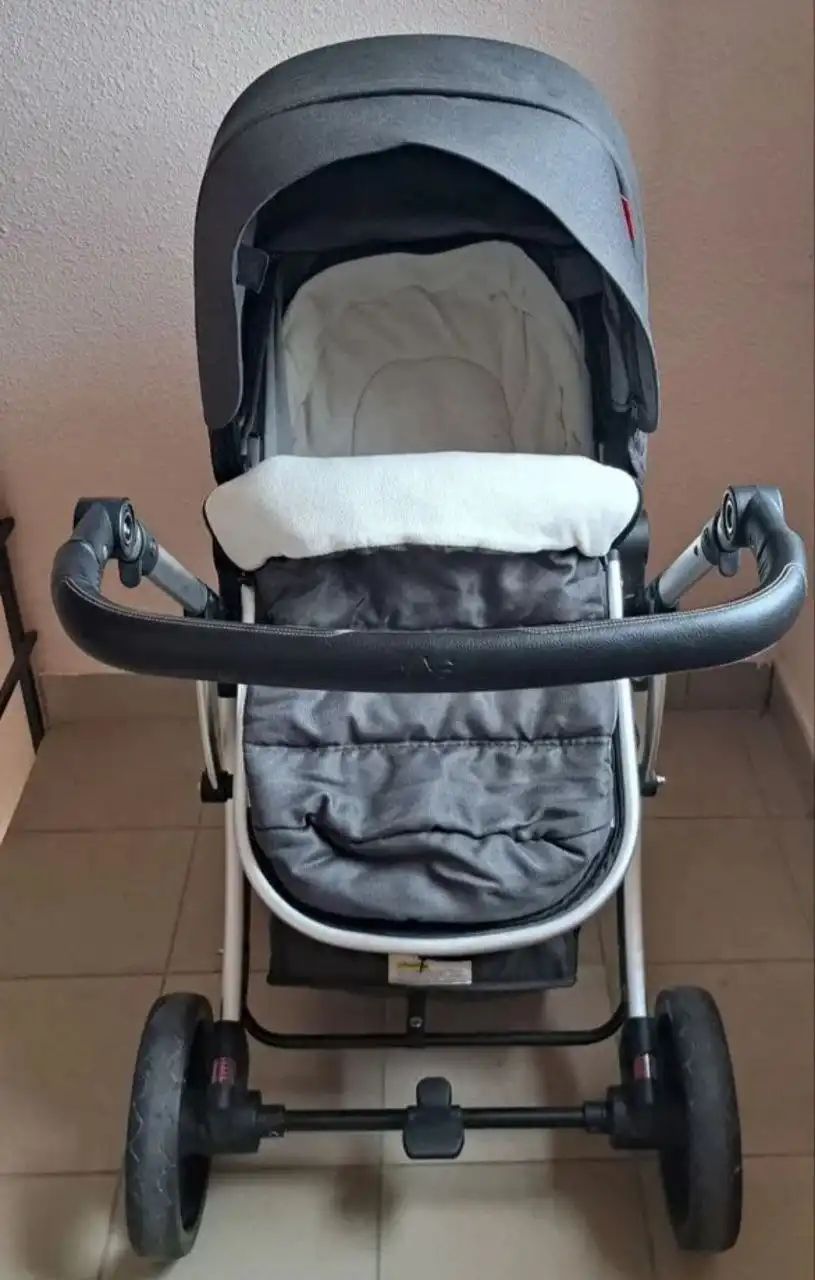 Коляска трансформер Aimile Original New Silver 2 в 1 - Коляски (Товары для детей) в Калининград