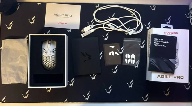 Беспроводная мышь Ardor Gaming Agile PRO с полным комплектом - Блоки питания в Калининград