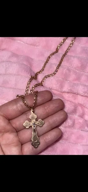 Продам золотую цепочку с крестиком - Барахолка в Калининград