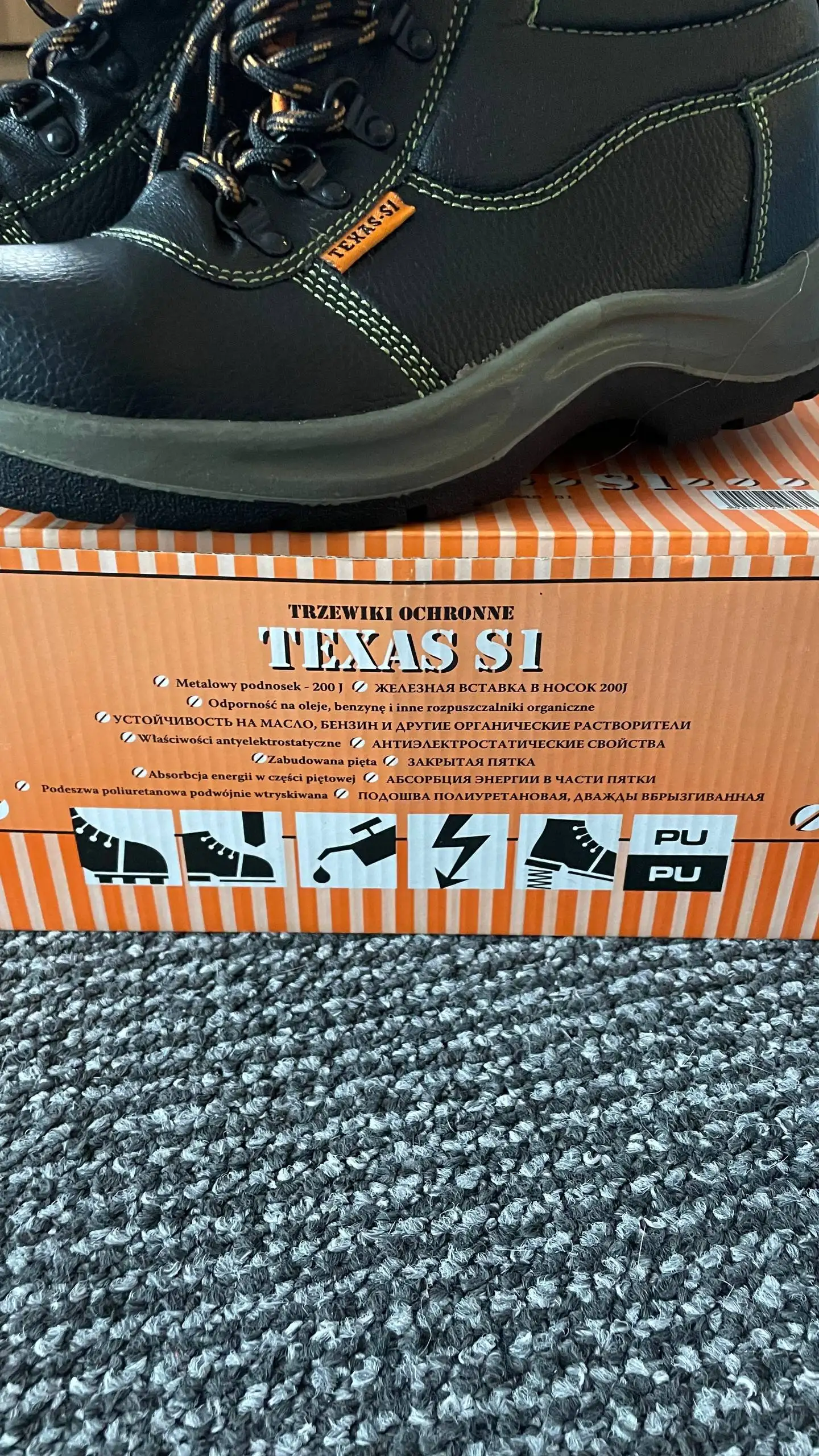 Рабочие ботинки Texas S1 новые - Обувь (Одежда) в Калининград