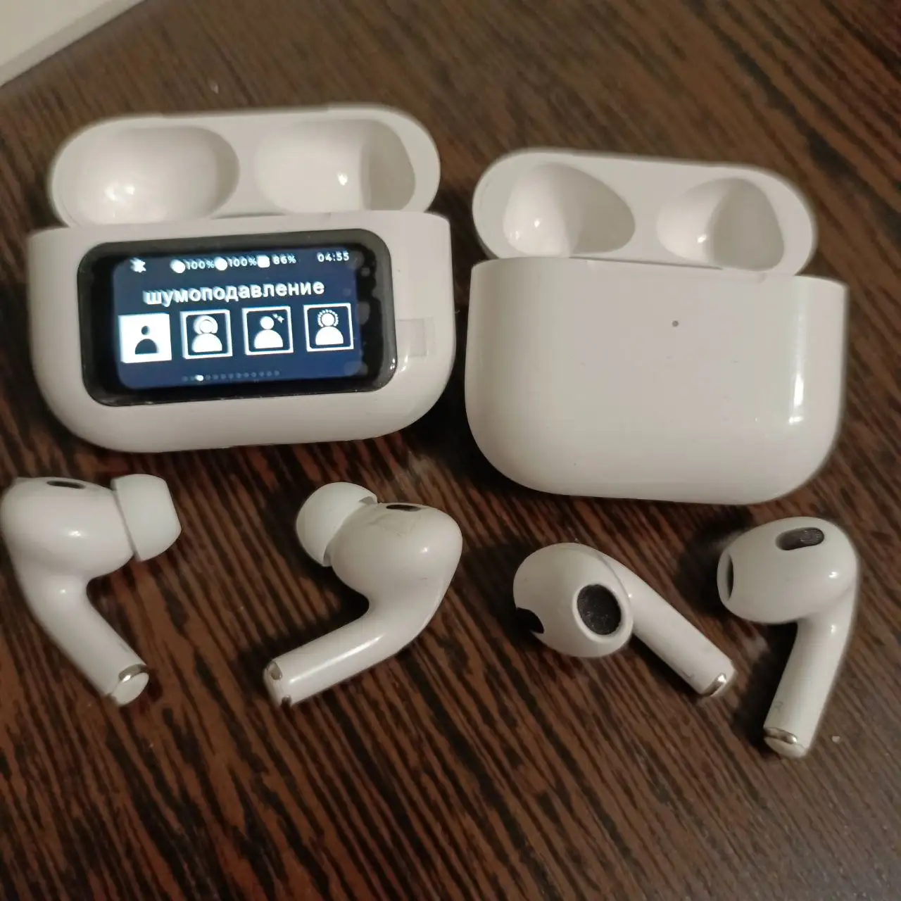Наушники AirPods 3 и AirPods Pro с русским дисплеем - Наушники (Электроника) в Калининград