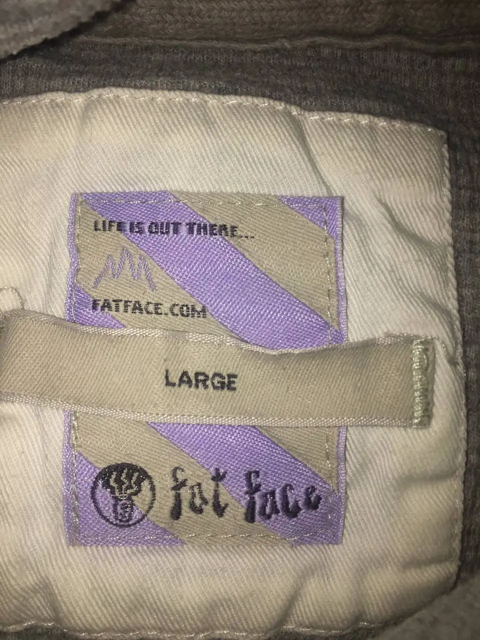 Худи Fatface Large тёплое оверсайз - Верхняя одежда (Одежда) в Калининград