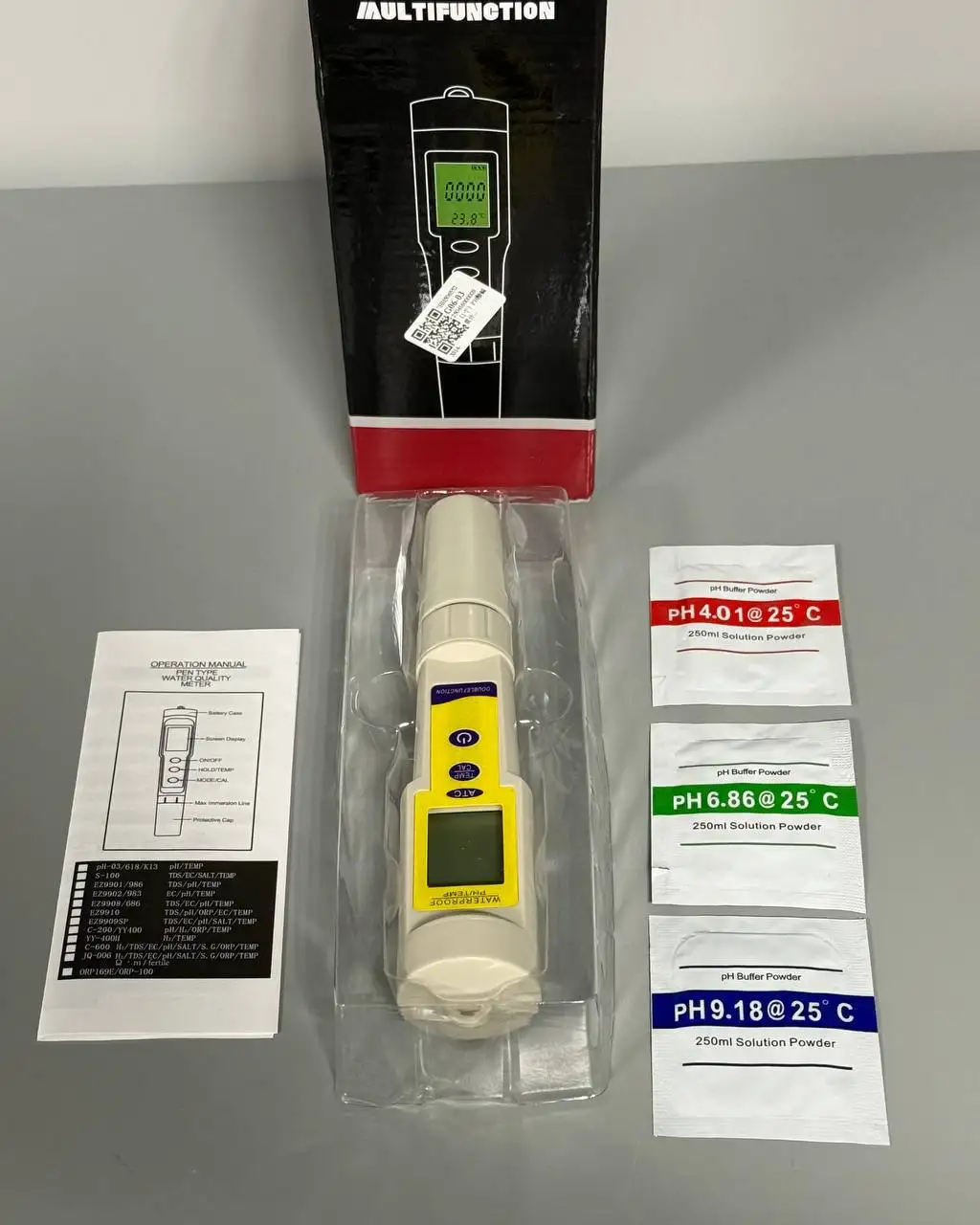 Тестер качества воды 3в1 и щупы BST-020-JP - Барахолка в Калининград