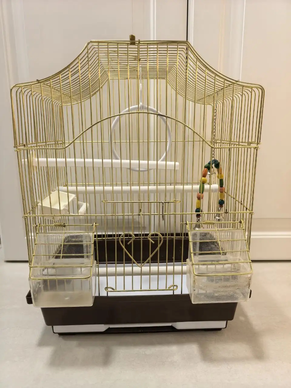 Клетка для волнистого попугая с аксессуарами - Товары для животных (Животные) в Калининград