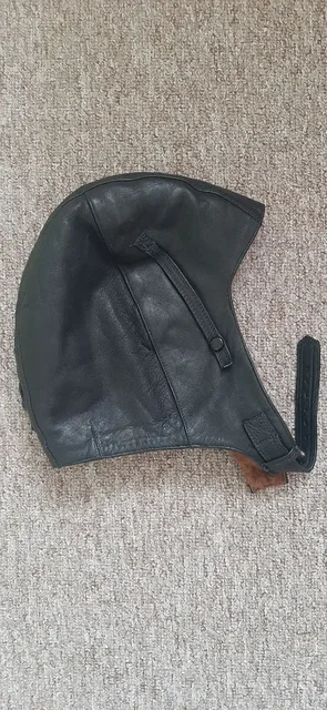 Шапочка танкиста из натуральной кожи и меха размер 52-54 - Товары для животных в Калининград