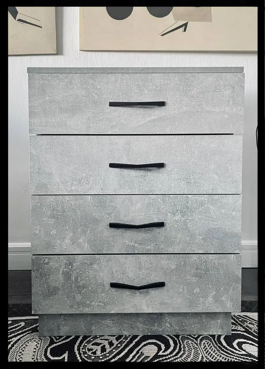 Стильный комод под бетон из ЛДСП - Мебель (Для дома и дачи) в Калининград