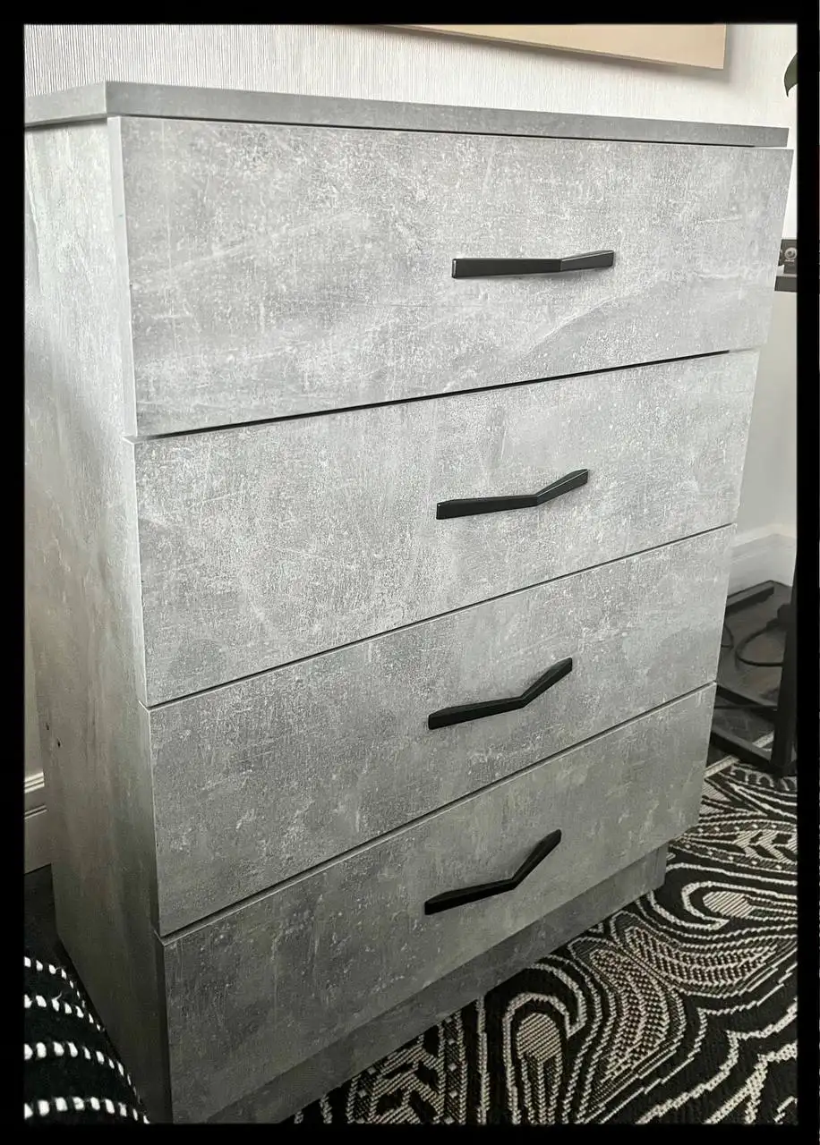 Стильный комод под бетон из ЛДСП - Мебель (Барахолка) в Калининград