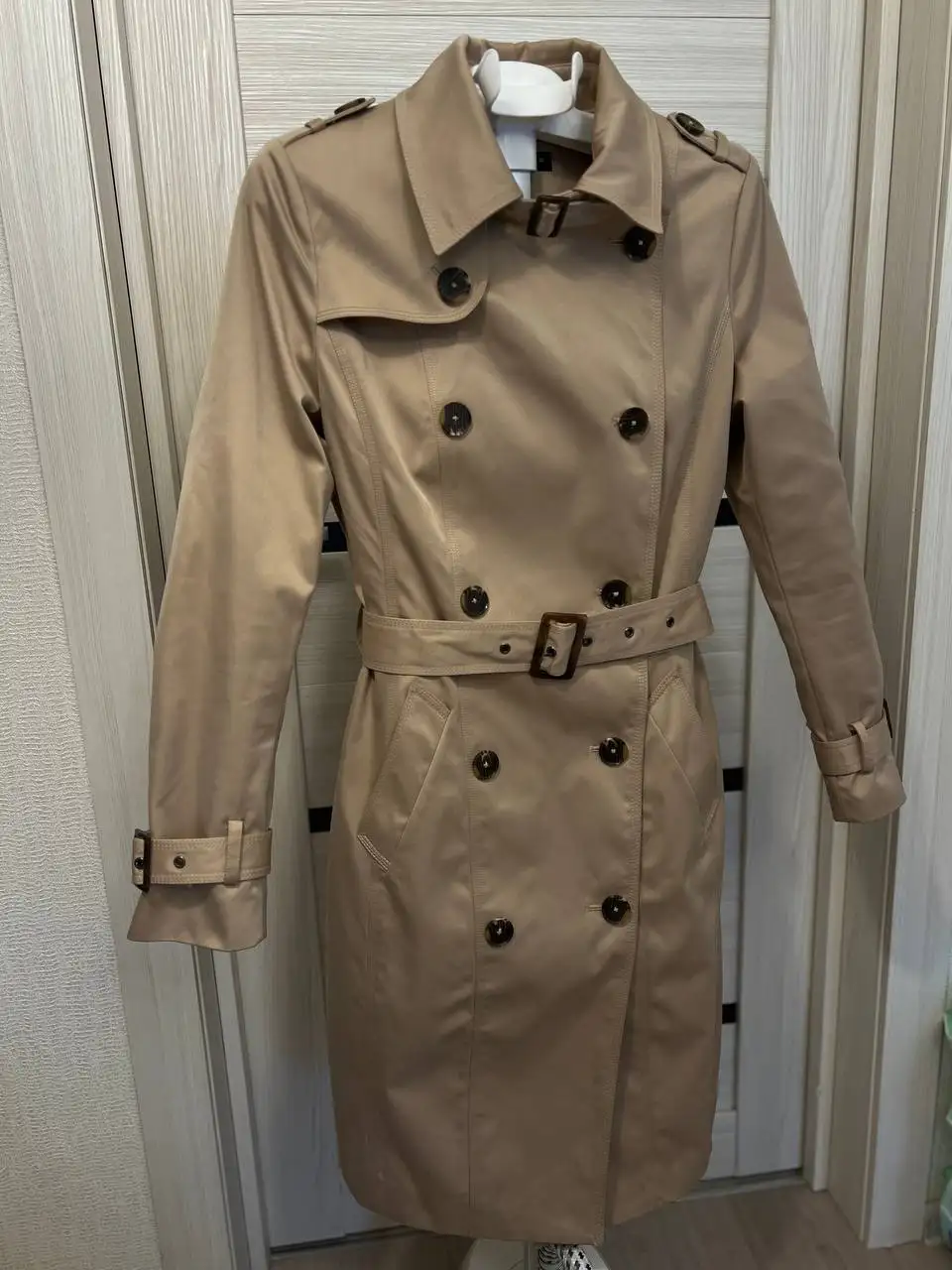Тренч женский monton размер s - Верхняя одежда (Одежда) в Калининград