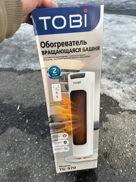 Обогреватель с сенсорной панелью новый - Обогреватели в Калининград