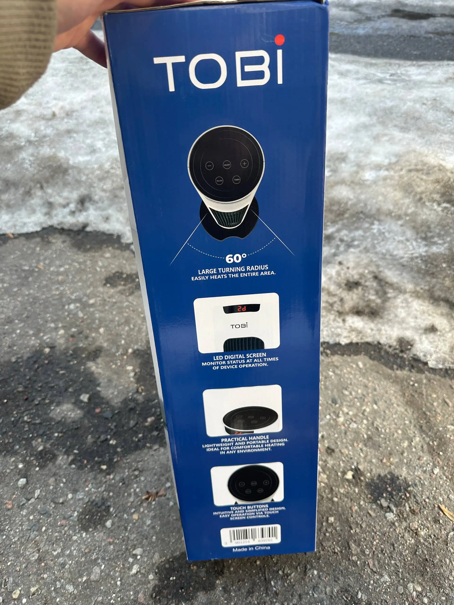 Обогреватель с сенсорной панелью новый - Обогреватели (Для дома и дачи) в Калининград