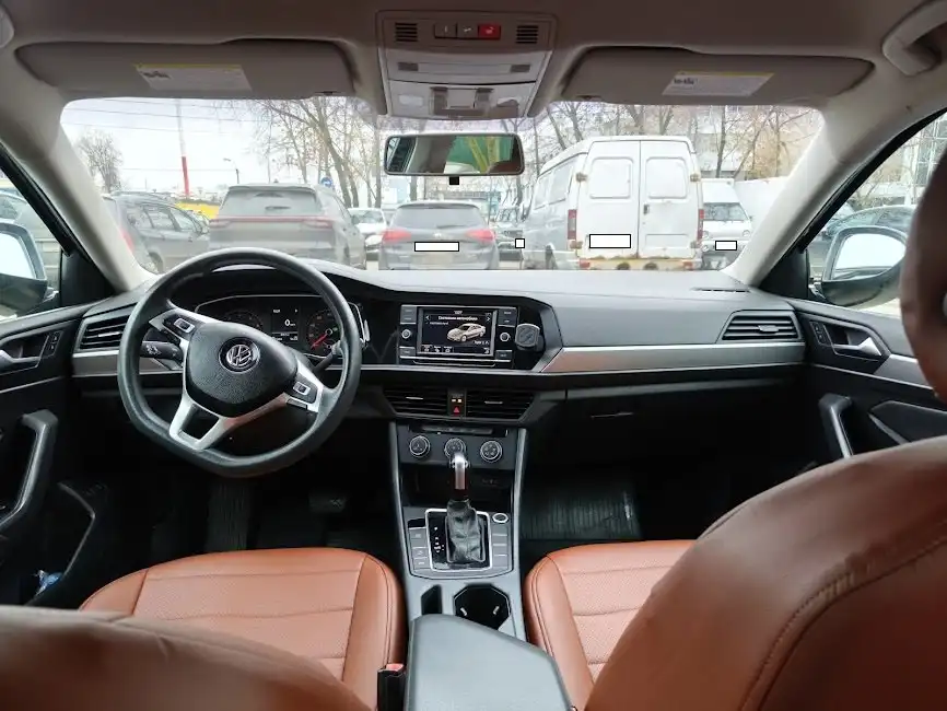 VOLKSWAGEN JETTA black 2020 года