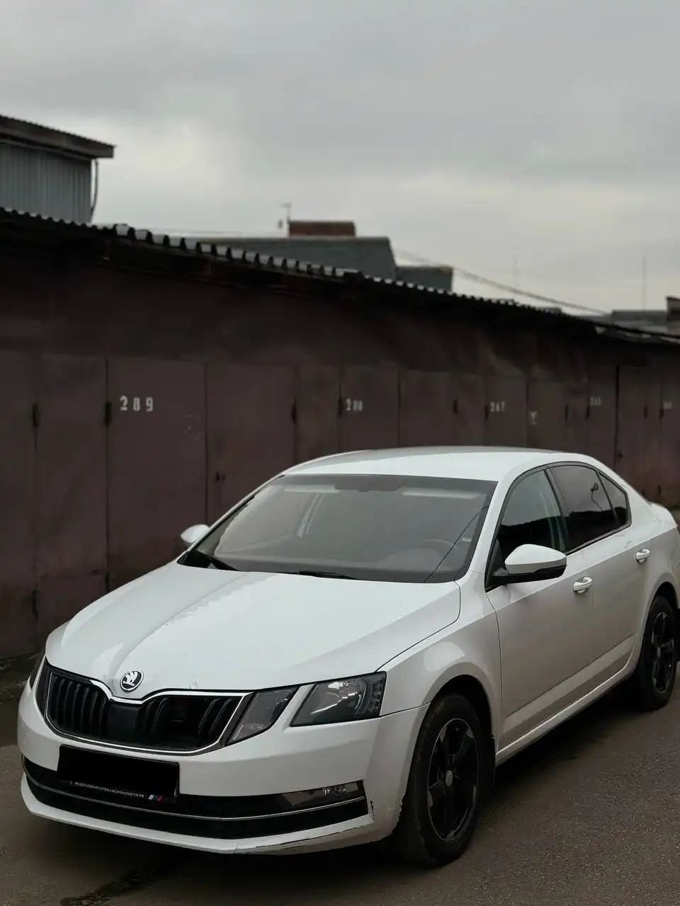 Skoda Octavia a7 fl 2017 года