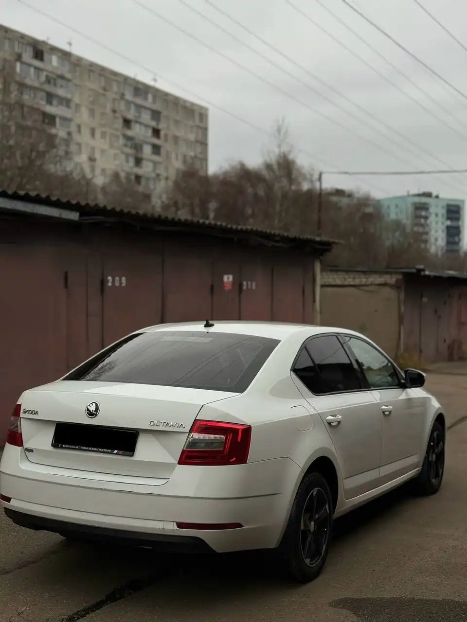 Skoda Octavia a7 fl 2017 года