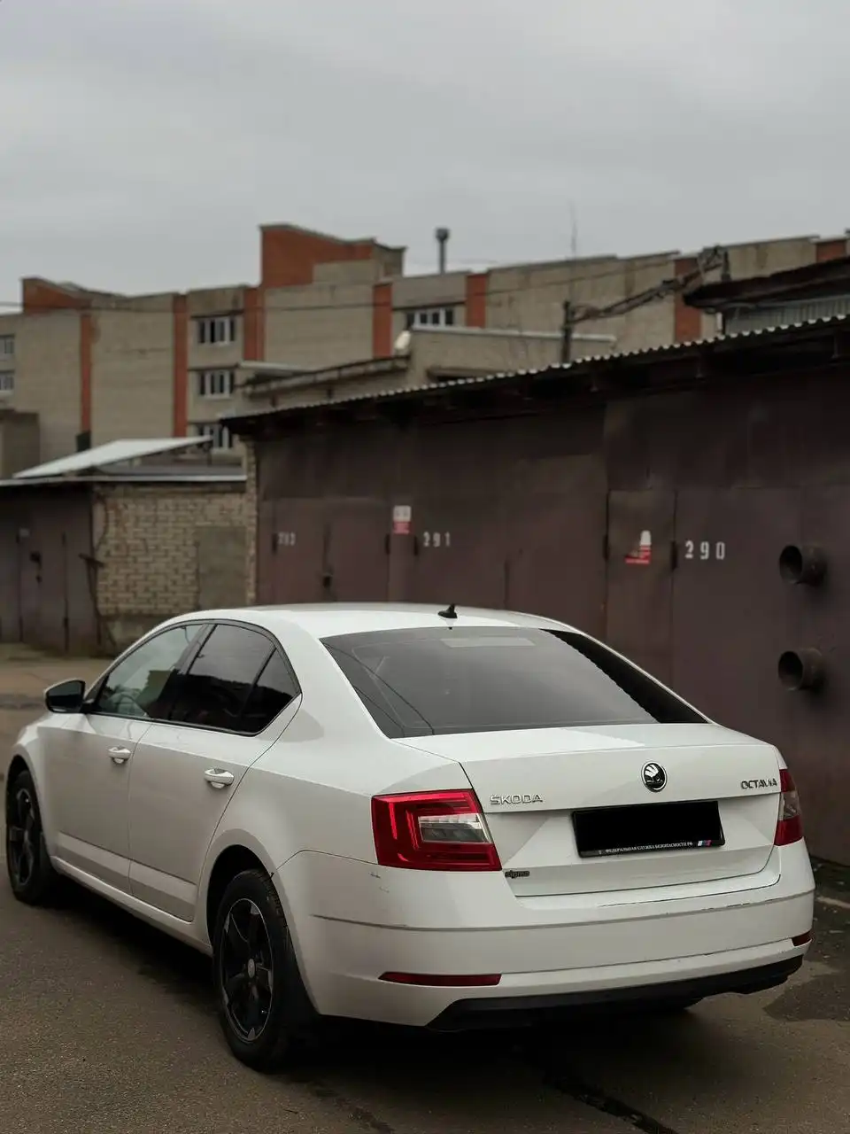 Skoda Octavia a7 fl 2017 года