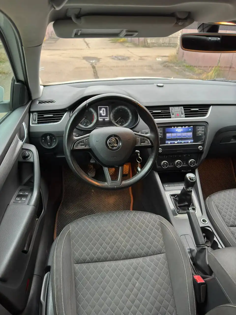 Skoda Octavia a7 fl 2017 года