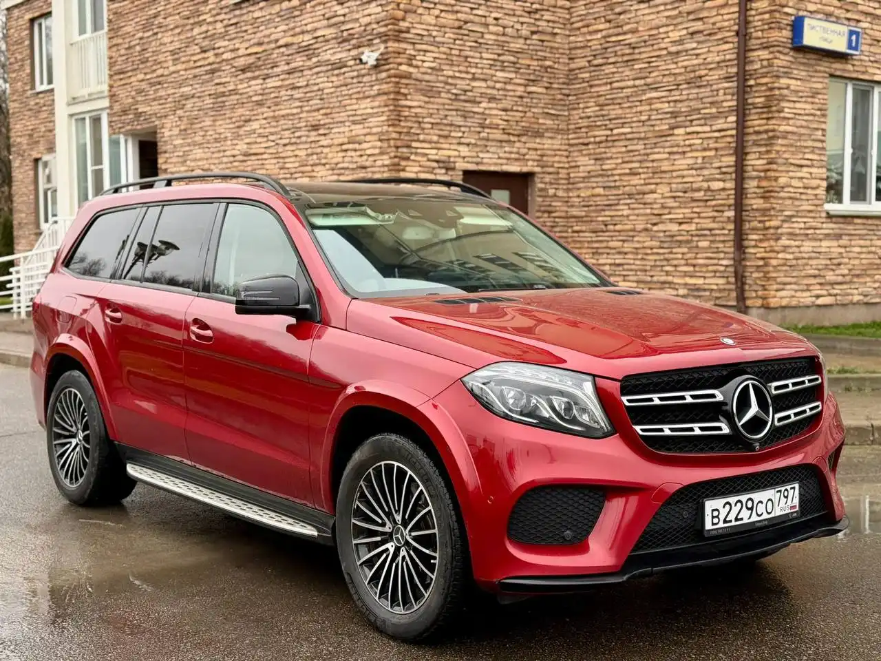 MERCEDES-BENZ GLS 2017г, дизель, пробег 210 тыс км, Москва