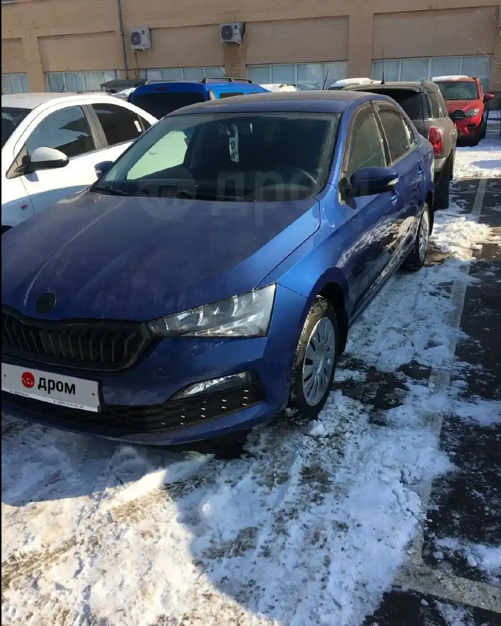 Skoda Rapid 2020 года в Москве