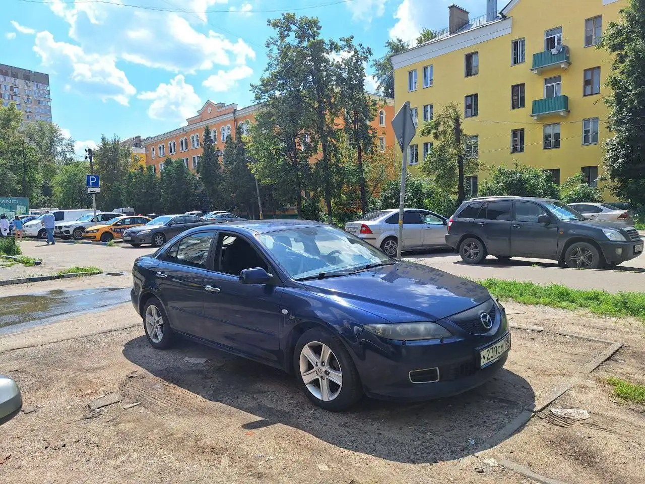 Продам MAZDA 6 GG 2007 года выпуска после ДТП - Авто в Люберцы