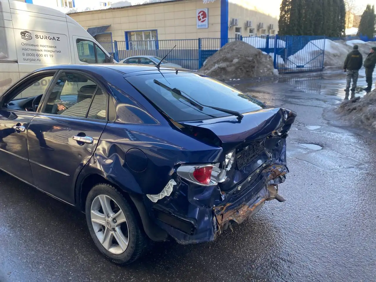 Продам MAZDA 6 GG 2007 года выпуска после ДТП - Авто в Люберцы