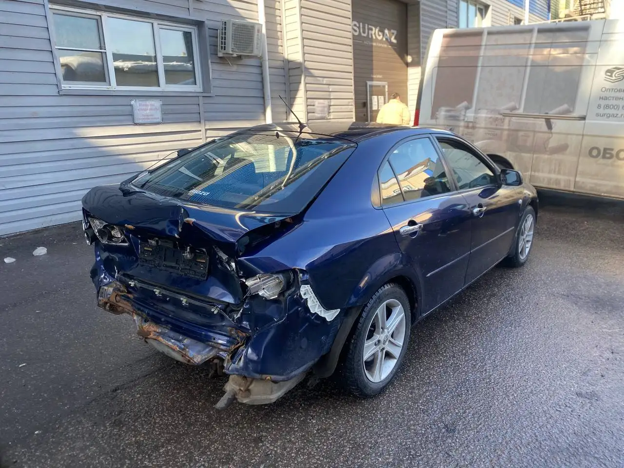 Продам MAZDA 6 GG 2007 года выпуска после ДТП - Авто в Люберцы