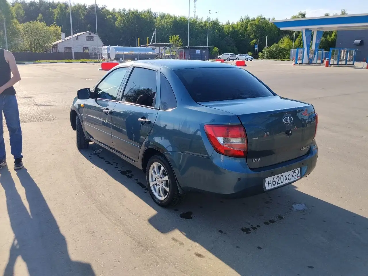 Lada Granta автомат 2014 - Легковые автомобили (Авто) в Москва