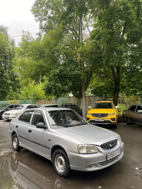 Hyundai Accent 2004, АКПП, 1.5 - Легковые автомобили в Москва