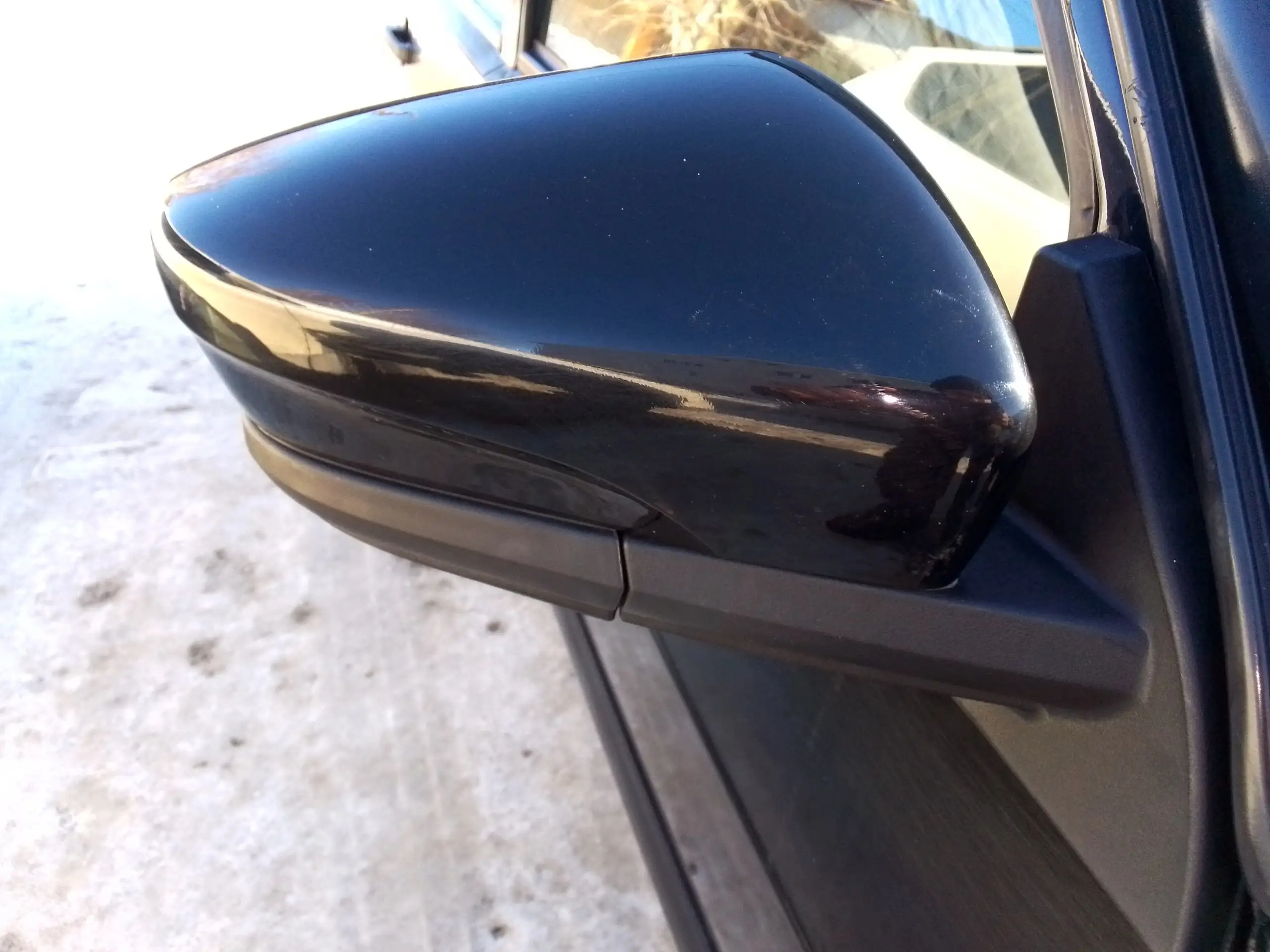 Продажа зеркал на Гранту для ВАЗ 2104, черный лак, мех. регулировка - Зеркала (Запчасти) в Орск