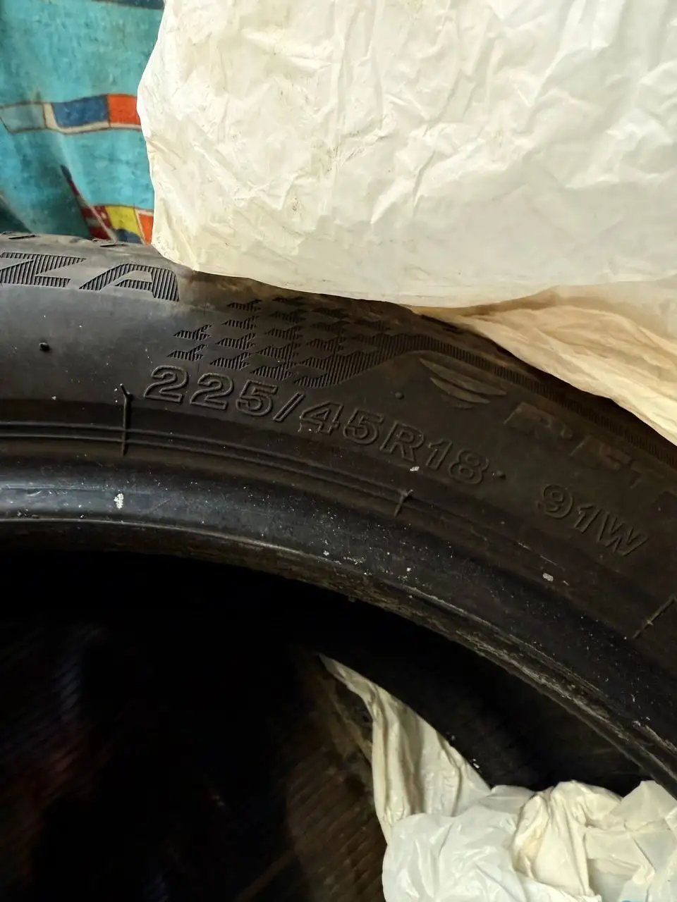 Продам диски от BMW R18 5/112 с резиной - Запчасти (Авто) в Орск