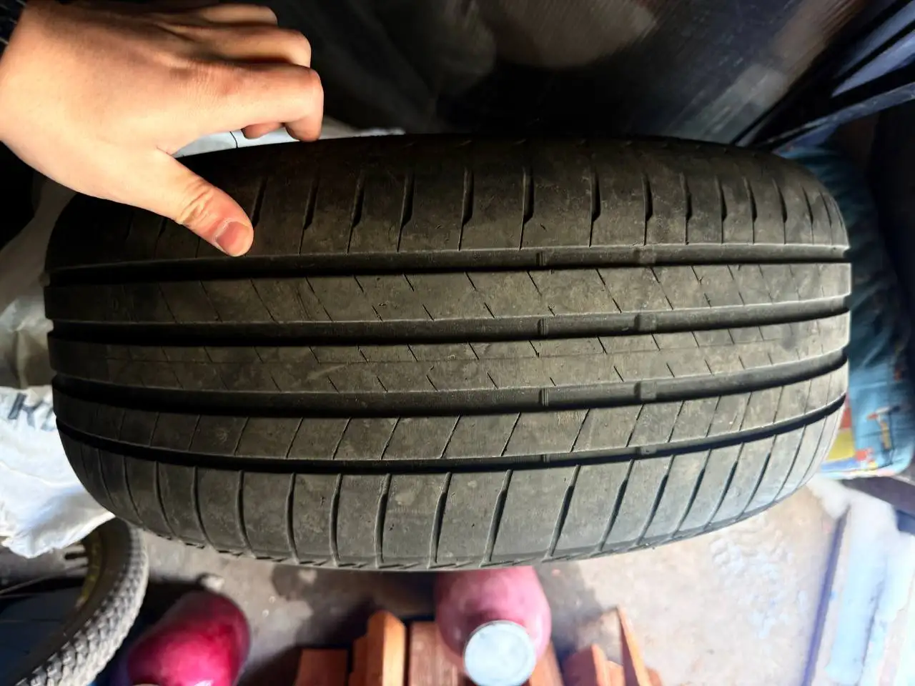 Продам диски от BMW R18 5/112 с резиной - Запчасти (Авто) в Орск