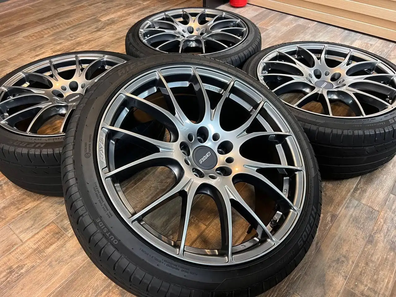 Колеса Rays Homura 2x7 r19 - Запчасти (Авто) в Орск