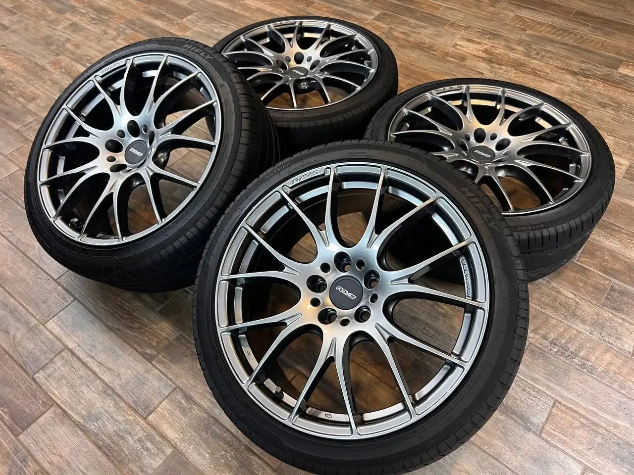 Колеса Rays Homura 2x7 r19 - Запчасти (Авто) в Орск