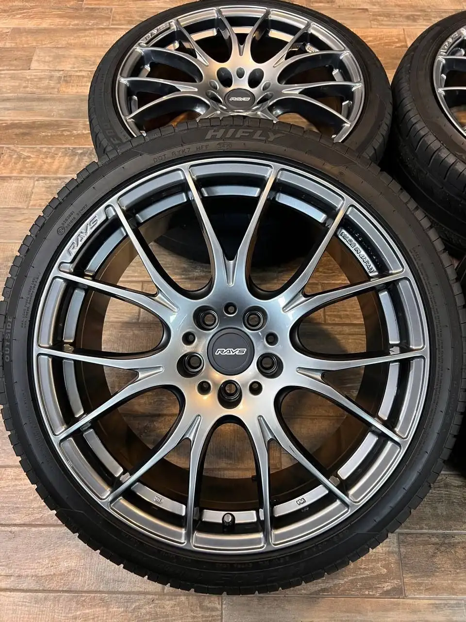 Колеса Rays Homura 2x7 r19 - Запчасти (Авто) в Орск