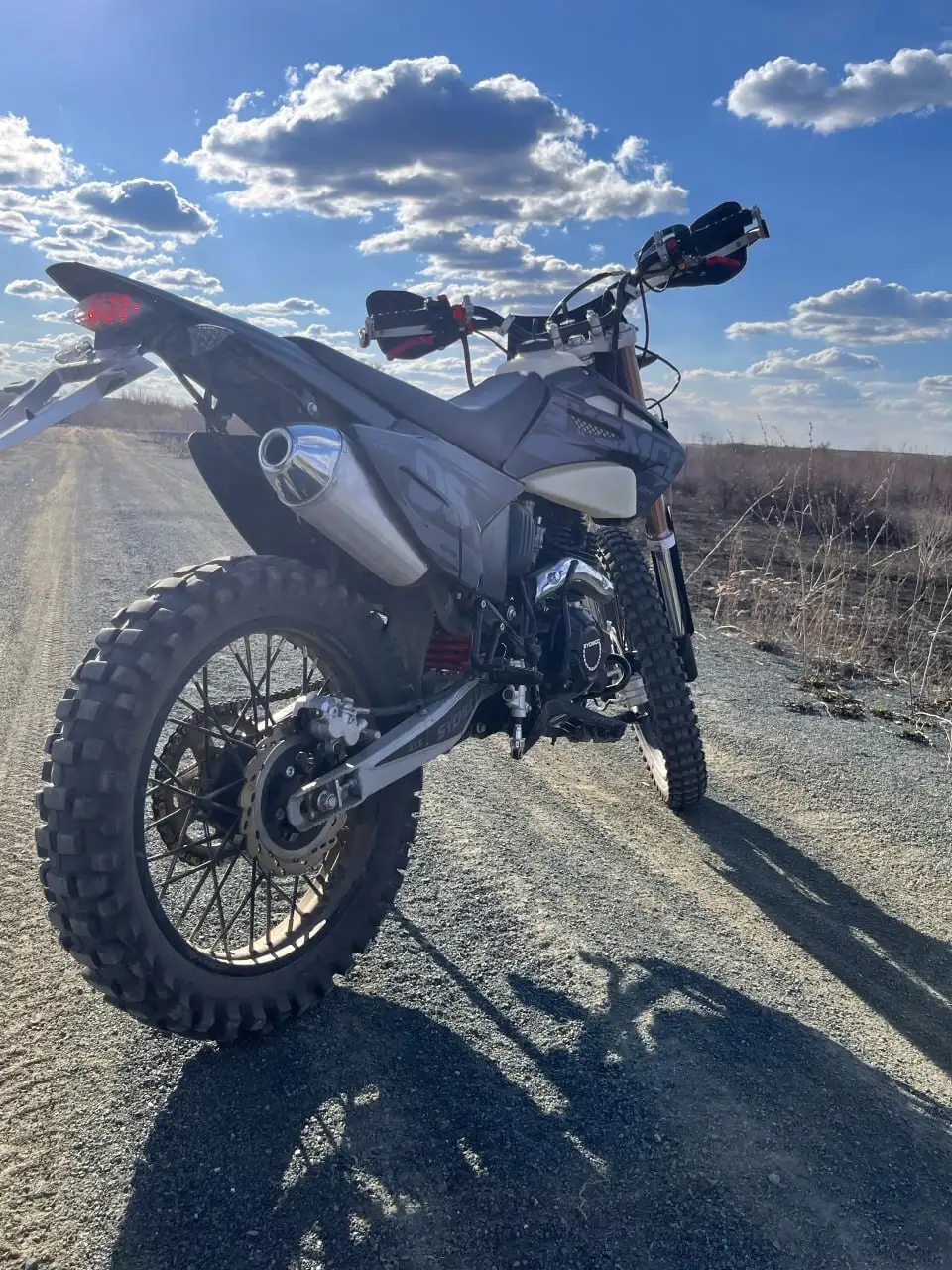 Мотоцикл 177 куб. см, 5-ступенчатая КПП, магазинное состояние - Мотоциклы (Авто) в Орск