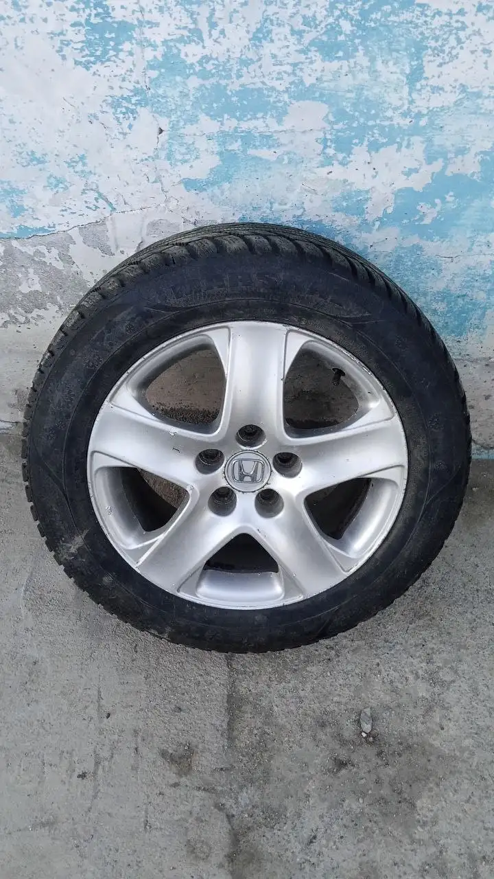 Комплект литых дисков с резиной P17 5x114.3 - Диски и шины (Авто) в Орск