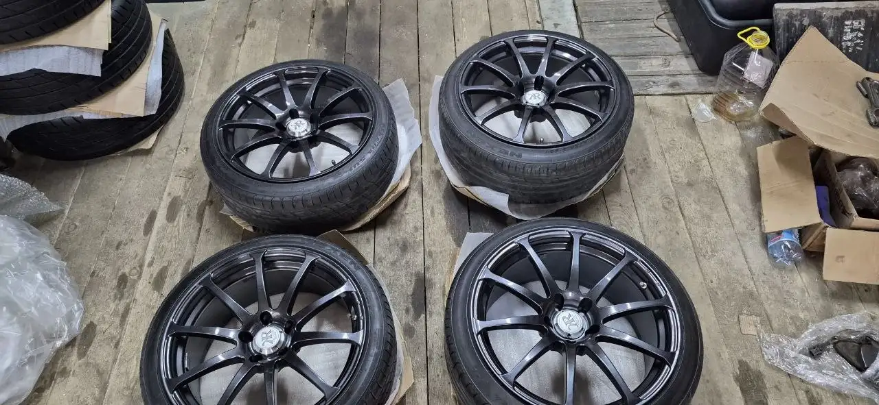 Колеса Advan kreuzer 5x112 разноширокие - диски (Авто) в Орск