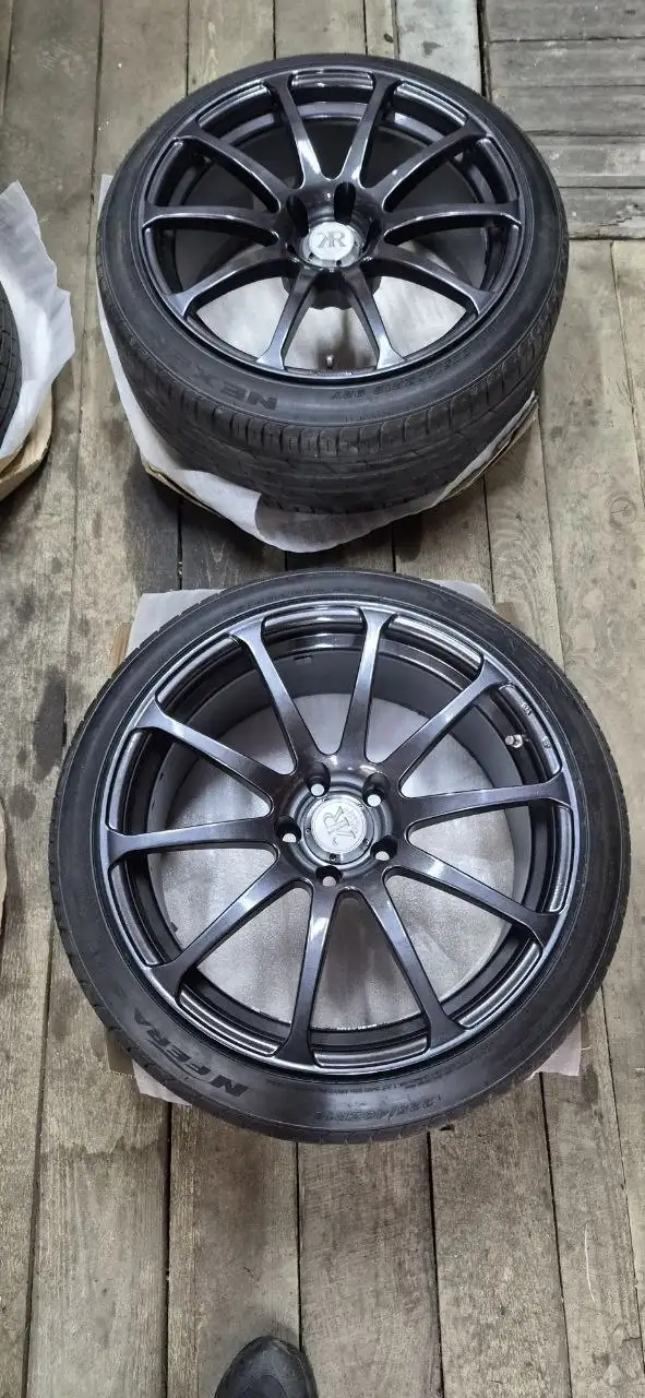 Колеса Advan kreuzer 5x112 разноширокие - диски (Авто) в Орск