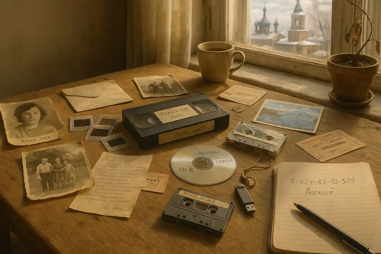 Готовимся к оцифровке - что взять с собой в Иркутскфотопечать - Услуги в Иркутск