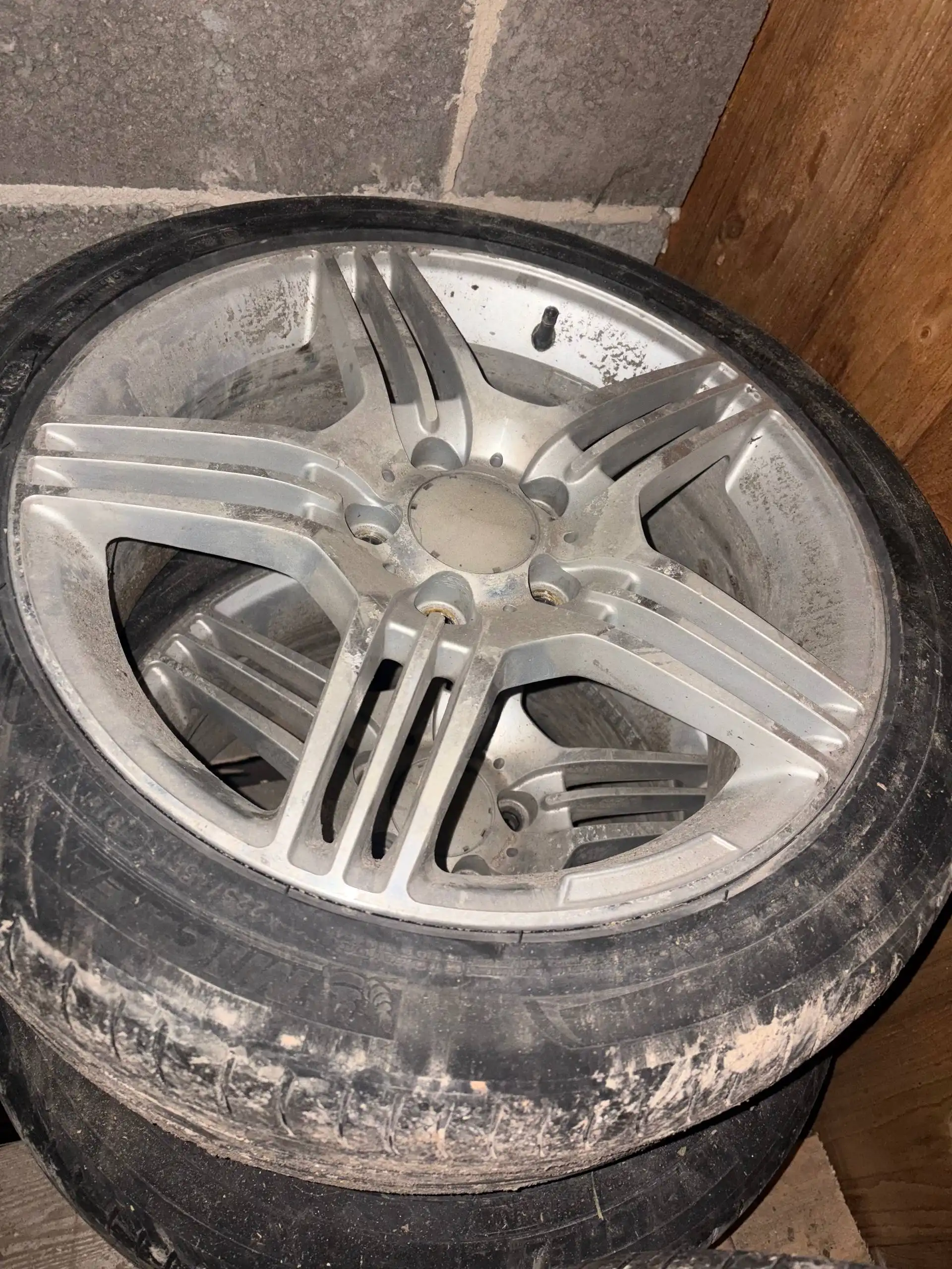 Диски 5*112 с летними шинами Michelin - Шины и диски (Авто) в Ижевск